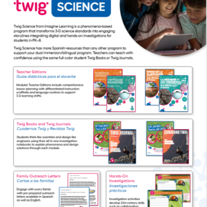 Twig Science Spanish Flyer