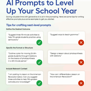 AI Prompts to Level Up Your School Year