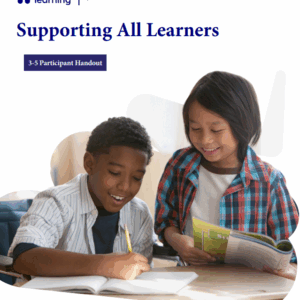 3GD-EL Supporting All Learners 3-5 Handout
