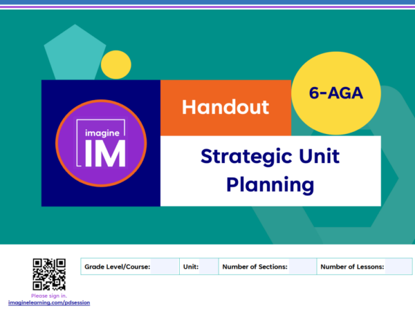2NS-IMv2 Strategic Unit Planning 6-AGA Handout