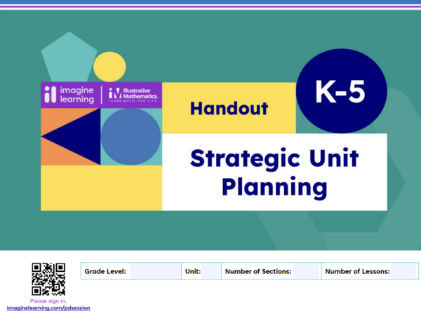 2NS-IMv1 Strategic Unit Planning K-5 Handout