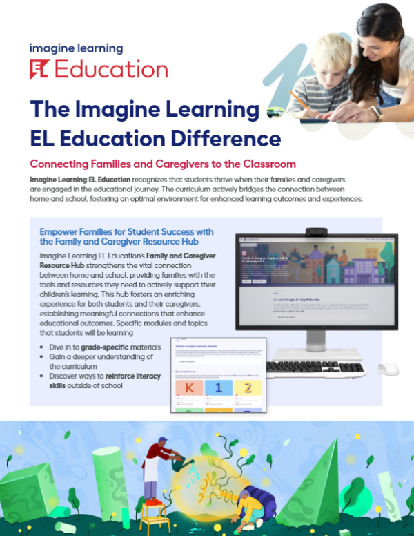 EL Education Parent and Caregivers Flyer