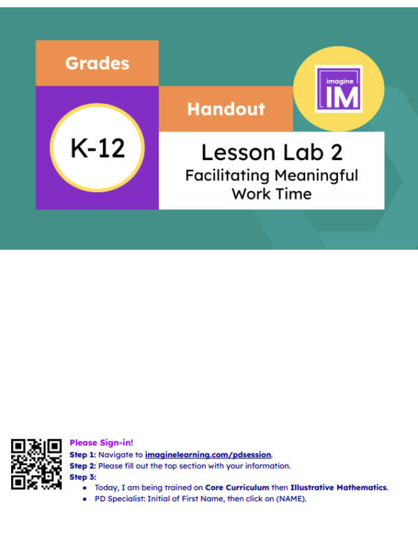 4LW-IMv2 Lesson Lab 2 Handout