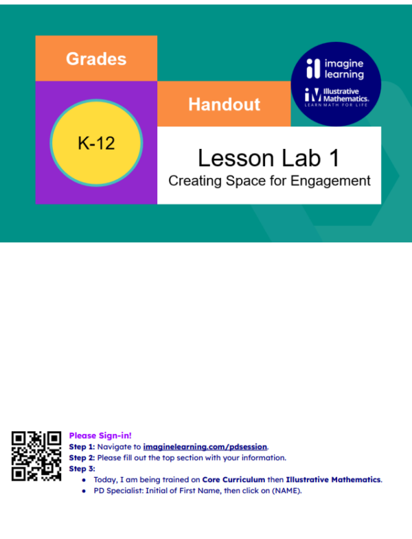4LW-IMv1 Lesson Lab 1 Handout
