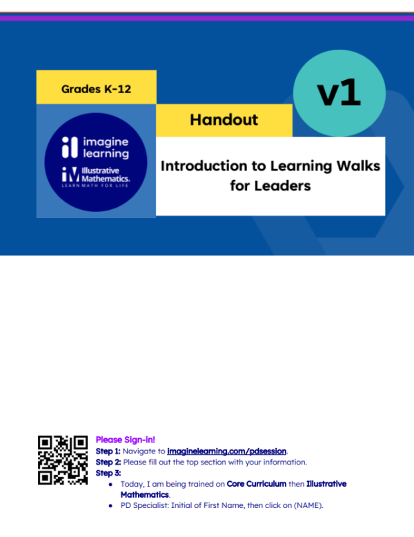 4LW-IMv1 Intro to Learning Walk Handout