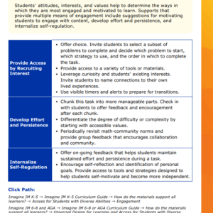 3GD-IMv2 Leveraging Resources UDL Engagement
