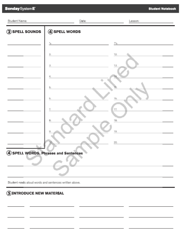 Essentials 2-5 Student Notebook