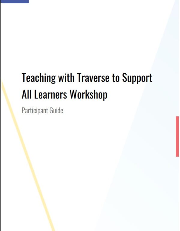2NS- TR Teaching with Traverse Participant Guide
