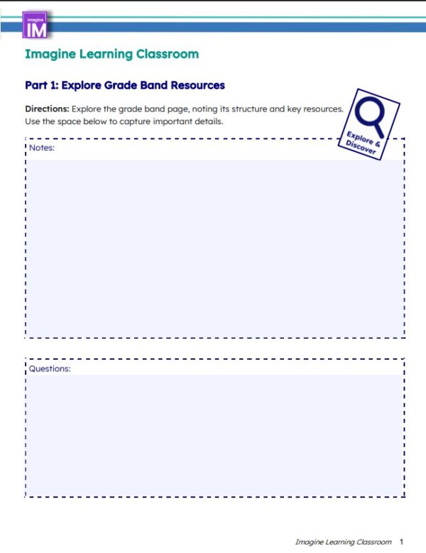 ILC-IMV2 Platform Part 1 Handout AGA