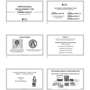 Sonday System 2 Handouts 2025-2026