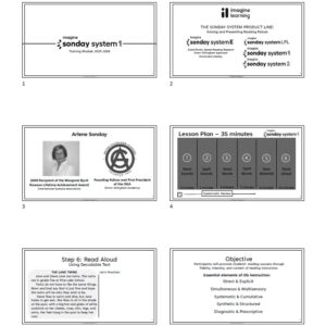 Sonday System 1 Handouts 2025-2026
