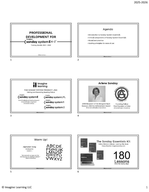Essentials 2-5 2025-2026 Handout