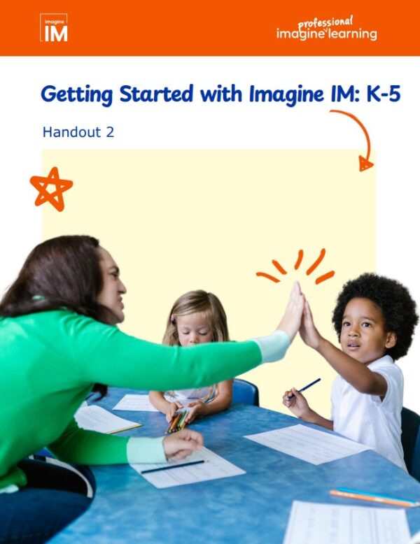1GS-IMv2 3-hr Getting Started K-5 Handout 2: Imagine IM