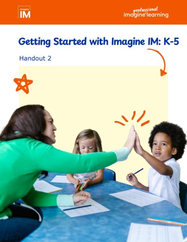1GS-IMv2 TTT Getting Started K-5 Handout 2: ImagineIM