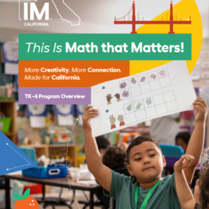 Imagine IM California TK-6 Program Overview Brochure​