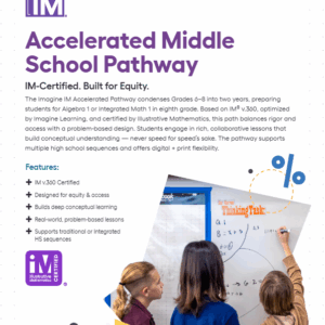Imagine IM 6-8 Accelerated Pathway Flyer