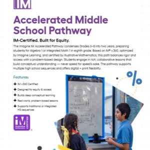 Imagine IM 6-8 Accelerated Pathway Flyer