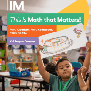 Imagine IM K-5 Program Overview Brochure​