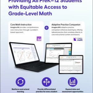Imagine IM + Imagine Math Product Pairing Campaign Flyer (Secondary Market)