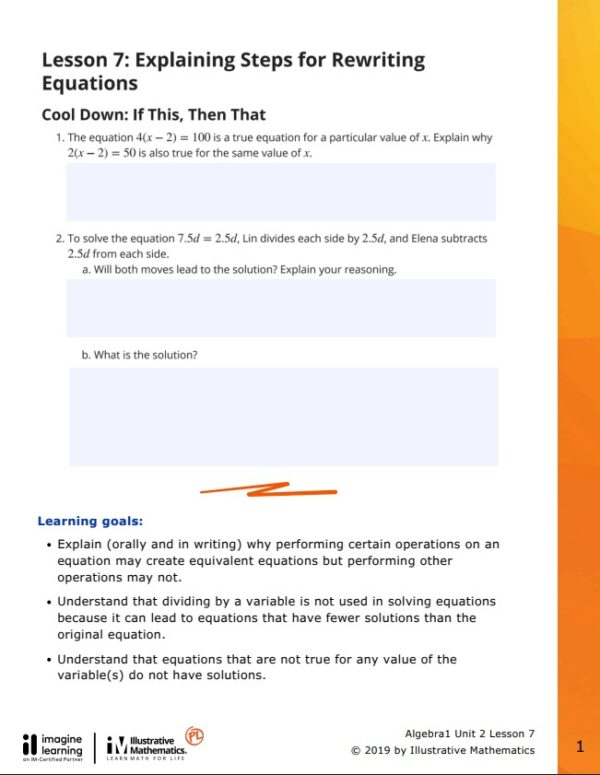 1GS-IMv1 Getting Started AGA Cool-downs