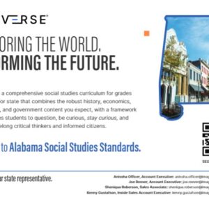 Traverse Alabama Marketing Postcard