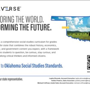 Traverse Oklahoma Marketing Postcard