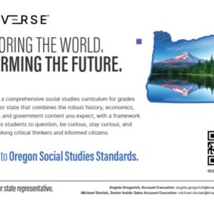 Traverse Oregon Marketing Postcard