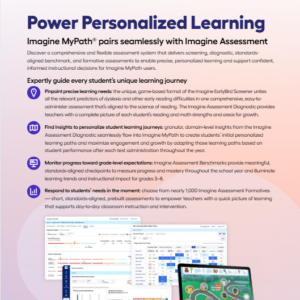 Imagine+ Assessment for MyPath Product Feature Benefit Flyer