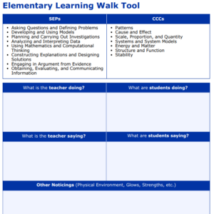 4LW-Twig ES Learning Walk Tool