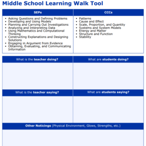 4LW-Twig MS Learning Walk Tool