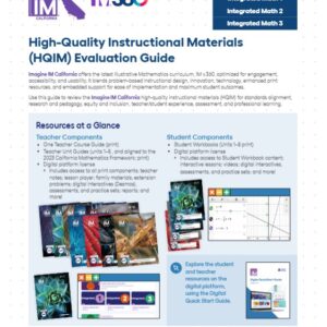 Imagine IM California Integrated 1-3 Read Me First Guide
