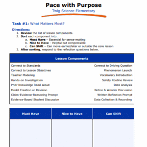 2NS- TW Pace with Purpose ES Participant Guide