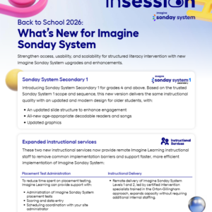 In Session Sonday System Flyer