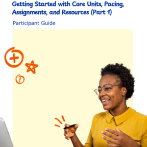 1GS-SS Getting Started Part 1 Participant Guide