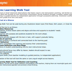 6LW-SS Introduction to Learning Walks for Leaders LW Tool