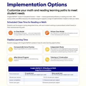 Imagine MyPath Implementation Model Flyer
