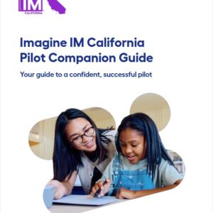 Imagine IM California Pilot Companion Guide.