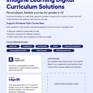 Courseware Business Card Flyers