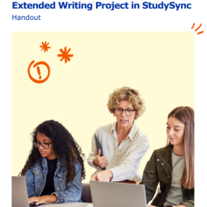 03GD- Extended Writing Project in StudySync Handout