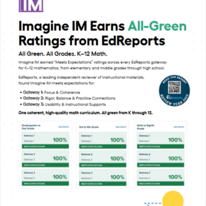 Imagine IM EdReports Flyer
